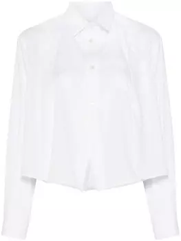 Sacai поплиновая рубашка, белый