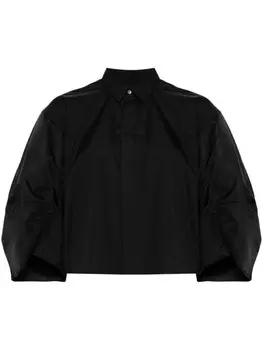 Sacai поплиновая рубашка, черный