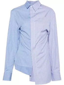 Sacai рубашка в полоску, синий