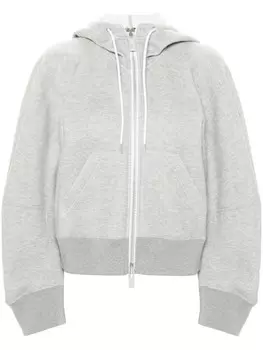Sacai толстовка Sponge Sweat, серый