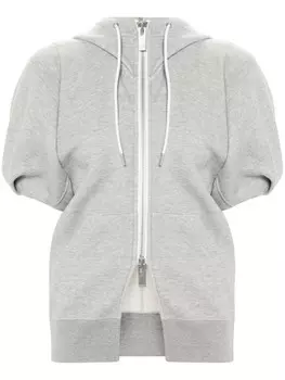 Sacai толстовка Sponge Sweat, серый
