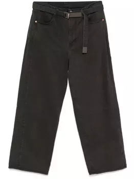 Sacai твиловые брюки, серый