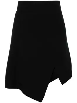 Sacai юбка мини Sponge Sweat, черный