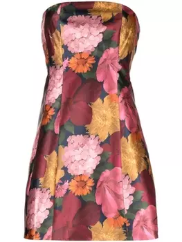 Sachin & Babi платье Alanna с цветочным принтом, красный