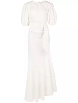Sachin & Babi платье Camila с расклешенным подолом, белый