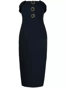 Sachin & Babi платье Constance без бретелей, синий