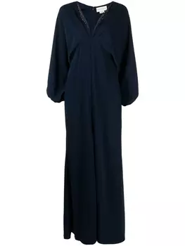 Sachin & Babi вечернее платье Gabby с кристаллами, синий