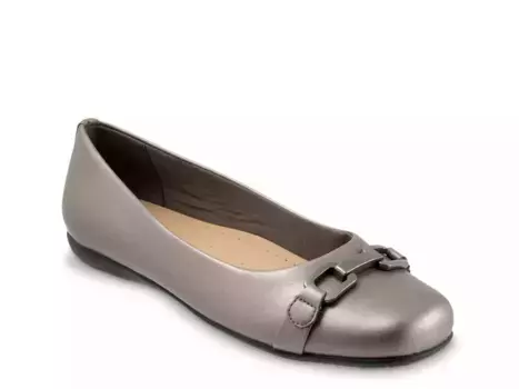 Sadie Балетки Trotters, Pewter