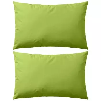 Садовая подушка 2 шт. 60 х 40 см яблочно-зеленый DKD HOME DECOR
