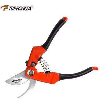 Садовые ножницы TOPFORZA KS-0812, профессиональные садовые ножницы, ножницы для веток и цветочных веток, бытовые ножницы для обрезки фруктовых деревьев 8 дюймов
