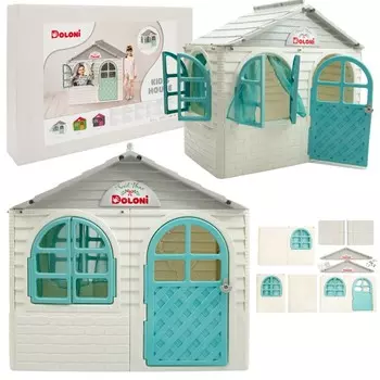 Садовый домик для детей со шторами 02550/15 Doloni