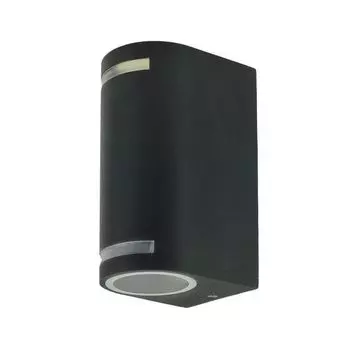 Садовый настенный светильник QUAZAR 9 GU10 серый IP44 Kobi