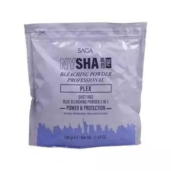 Saga Отбеливающий порошок Blue Plex 500G, Nysha