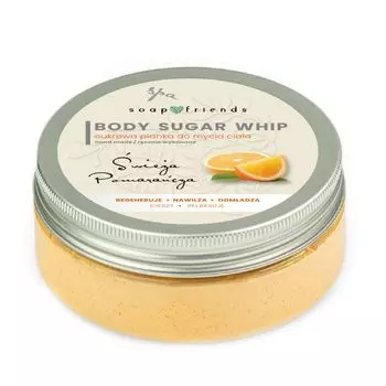 Сахарная пенка для мытья тела Soap&Friends Body Sugar Whip, 200 гр