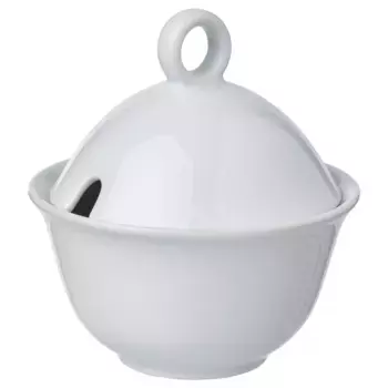 Сахарница порционная, белая, 10 см, UPPLAGA IKEA