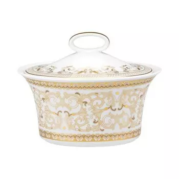 Сахарница Rosenthal Versace Medusa Gala на 6 персон 0,21 л Rosenthal meets Versace, белое золото