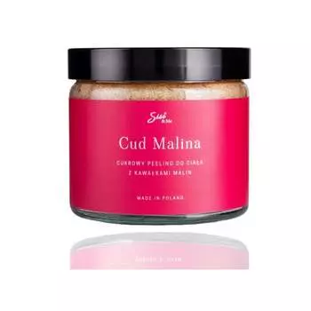 Сахарный скраб для тела Cud Малина, 300г, Sisi & Me