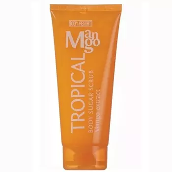 Сахарный скраб для тела с апельсином и экстрактом манго 250 г Body Resort