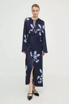 САХИЛЬДА платье Samsoe Samsoe, темно-синий