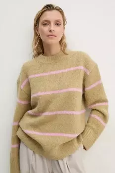 САХОАН шерстяной свитер Samsoe Samsoe, бежевый