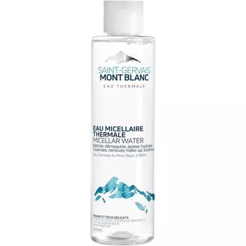 Saint-Gervais Mont Blanc Успокаивающая термальная мицеллярная вода для чувствительной кожи и глаз 400мл Montblanc