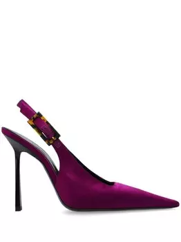 Saint Laurent 120-мм туфли Climax, фиолетовый