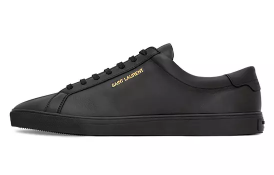 Saint Laurent Andy Low Черный