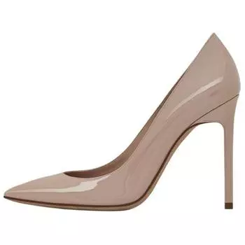Туфли женские Saint Laurent Anja на каблуке, розовый