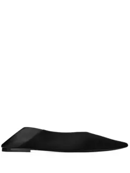 Saint Laurent балетки Carolyn, черный