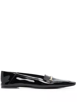 Saint Laurent балетки Chris 05, черный