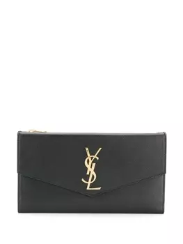 Saint Laurent большой кошелек Uptown, черный