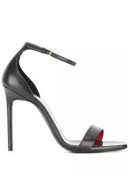 Saint Laurent босоножки Amber 105, черный