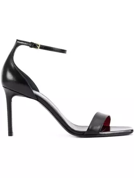 Saint Laurent босоножки Amber, черный