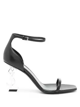 Saint Laurent босоножки Opyum 85, черный