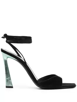 Saint Laurent босоножки Paz 105, черный