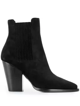 Saint Laurent ботильоны челси Theo, черный
