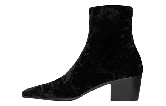 Ботильоны мужские Saint Laurent, черный