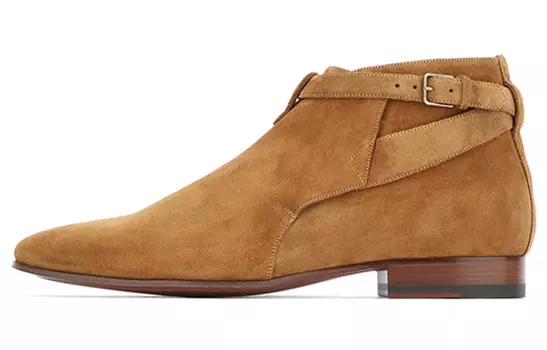 Ботильоны мужские Saint Laurent, коричневый