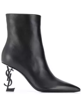 Saint Laurent ботильоны Opyum, черный