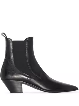 Saint Laurent ботинки челси Ellis 50, черный