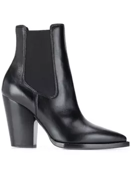 Saint Laurent ботинки челси Theo, черный