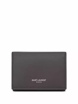 Saint Laurent брелок с логотипом, серый