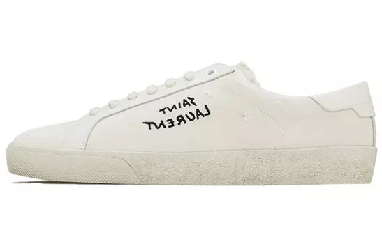 Saint Laurent Court Classic SL-06 Кремовый