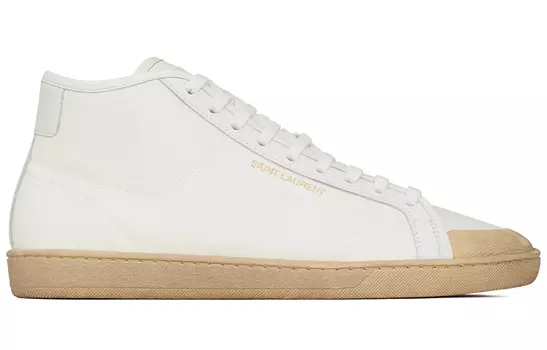 Кроссовки женские Saint Laurent Court, белый