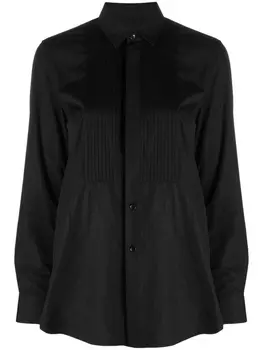 Saint Laurent декорированная рубашка, черный