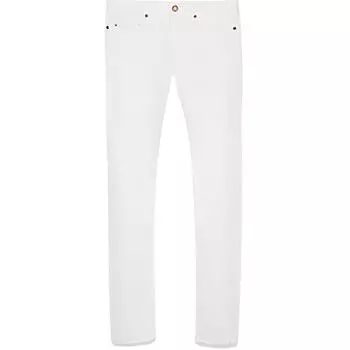 SAINT LAURENT Джинсы женские белые