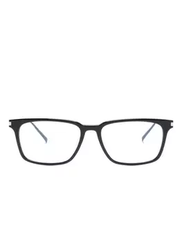 Saint Laurent Eyewear очки с квадратной оправе, черный