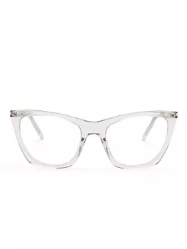 Saint Laurent Eyewear очки SL214, белый
