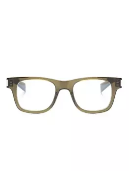Saint Laurent Eyewear очки SL5640PT в квадратной оправе, зеленый