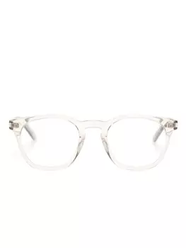 Saint Laurent Eyewear очки SL 28 в квадратной оправе, серый